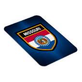 Magnet Flexible Drapeau du Missouri (Côté Droit)