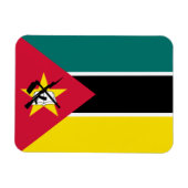 Magnet Flexible Drapeau du Mozambique (Horizontal)