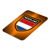 Magnet Flexible Drapeau du Nederland (Côté Gauche)