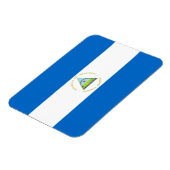 Magnet Flexible Drapeau du Nicaragua (Côté Gauche)