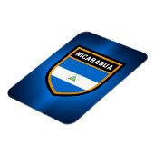 Magnet Flexible Drapeau du Nicaragua (Côté Gauche)