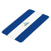 Magnet Flexible Drapeau du Nicaragua (Côté Gauche)