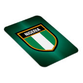 Magnet Flexible Drapeau du Nigéria (Côté Droit)