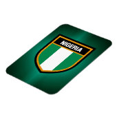 Magnet Flexible Drapeau du Nigéria (Côté Gauche)