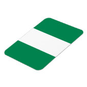 Magnet Flexible Drapeau du Nigeria (Côté Gauche)