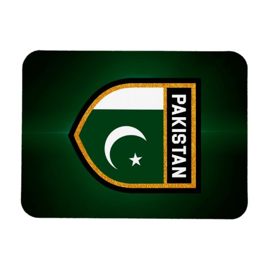 Magnet Flexible Drapeau du Pakistan (Horizontal)