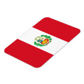 Magnet Flexible Drapeau du Pérou (Côté Gauche)
