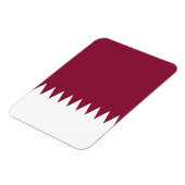 Magnet Flexible Drapeau du Qatar (Côté Gauche)