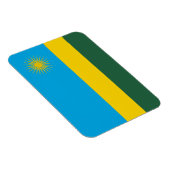 Magnet Flexible Drapeau du Rwanda (Côté Droit)