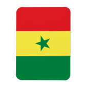 Magnet Flexible Drapeau du Sénégal (Vertical)