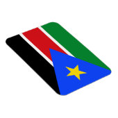 Magnet Flexible Drapeau du Soudan du Sud (Côté Droit)