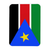Magnet Flexible Drapeau du Soudan du Sud (Vertical)