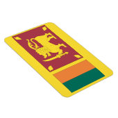 Magnet Flexible Drapeau du Sri Lanka (Côté Droit)