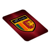 Magnet Flexible Drapeau du Sri Lanka (Côté Droit)