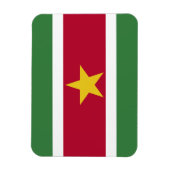 Magnet Flexible Drapeau du Suriname (Vertical)
