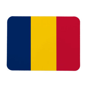 Magnet Flexible Drapeau du Tchad