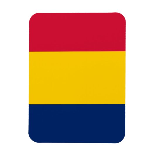 Magnet Flexible Drapeau du Tchad (Vertical)