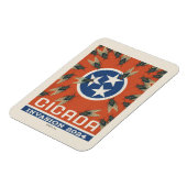 Magnet Flexible Drapeau du Tennessee Invasion du Canada (Côté Gauche)