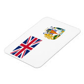 Magnet Flexible Drapeau du territoire antarctique britannique (Côté Gauche)