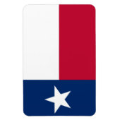 Magnet Flexible Drapeau du Texas (Vertical)