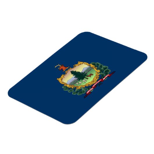 Magnet Flexible Drapeau du Vermont (Côté Gauche)