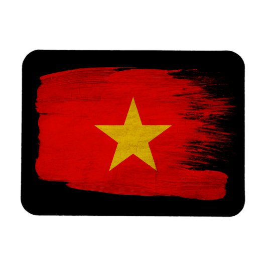Magnet Flexible Drapeau du Vietnam (Horizontal)