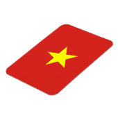 Magnet Flexible Drapeau du Vietnam (Côté Gauche)