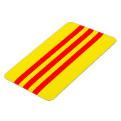 Magnet Flexible Drapeau du Vietnam (nouveau) (Côté Gauche)