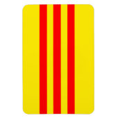 Magnet Flexible Drapeau du Vietnam (nouveau) (Vertical)