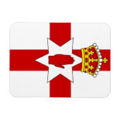 Magnet Flexible Drapeau d'ulster d'Irlande du Nord (Horizontal)