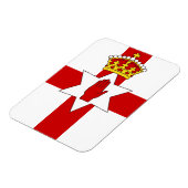 Magnet Flexible Drapeau d'ulster d'Irlande du Nord (Côté Gauche)