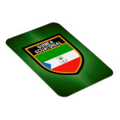 Magnet Flexible Drapeau équatorien de Guinée (Côté Droit)