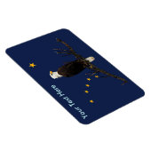 Magnet Flexible Drapeau Et Aigle De L'Alaska (Côté Droit)