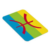 Magnet Flexible drapeau ethnique berbère (Côté Droit)