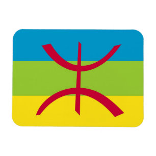 Magnet Flexible drapeau ethnique de berber
