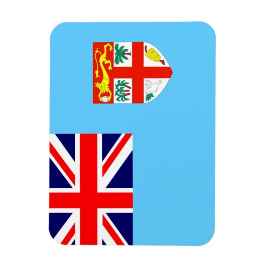 Magnet Flexible Drapeau Fidji (Vertical)