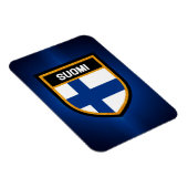 Magnet Flexible Drapeau Finlande (Côté Droit)