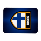 Magnet Flexible Drapeau Finlande (Horizontal)