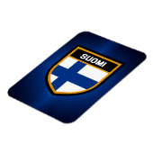 Magnet Flexible Drapeau Finlande (Côté Gauche)