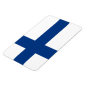 Magnet Flexible Drapeau Finlande (Côté Gauche)