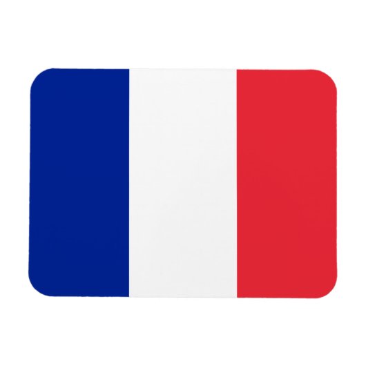 Magnet Flexible Drapeau France (Horizontal)