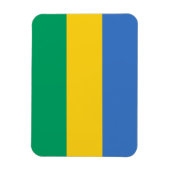 Magnet Flexible Drapeau Gabon (Vertical)