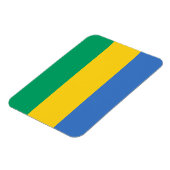 Magnet Flexible Drapeau gabonais (Côté Gauche)
