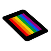 MAGNET FLEXIBLE DRAPEAU GAY PRIDE OFFICIEL (Côté Droit)