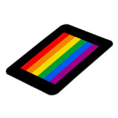 MAGNET FLEXIBLE DRAPEAU GAY PRIDE OFFICIEL (Côté Gauche)