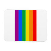 MAGNET FLEXIBLE DRAPEAU GAY PRIDE OFFICIEL (Horizontal)
