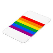 MAGNET FLEXIBLE DRAPEAU GAY PRIDE OFFICIEL (Côté Gauche)