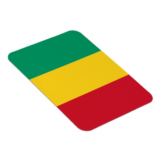 Magnet Flexible Drapeau Guinée (Côté Droit)