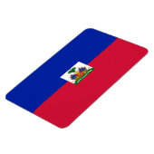 Magnet Flexible Drapeau Haïti (Côté Gauche)