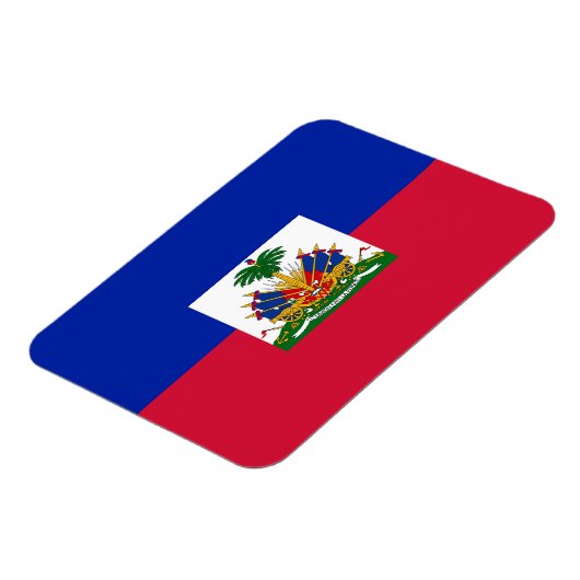 Magnet Flexible Drapeau Haïti (Côté Gauche)
